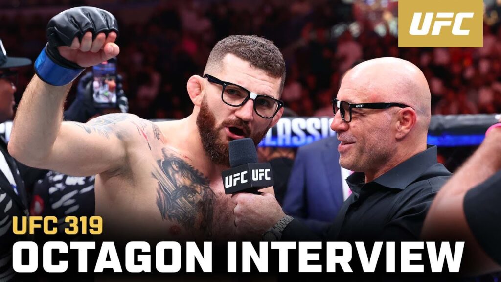 Michal Oleksiejczuk Octagon Interview | UFC 319