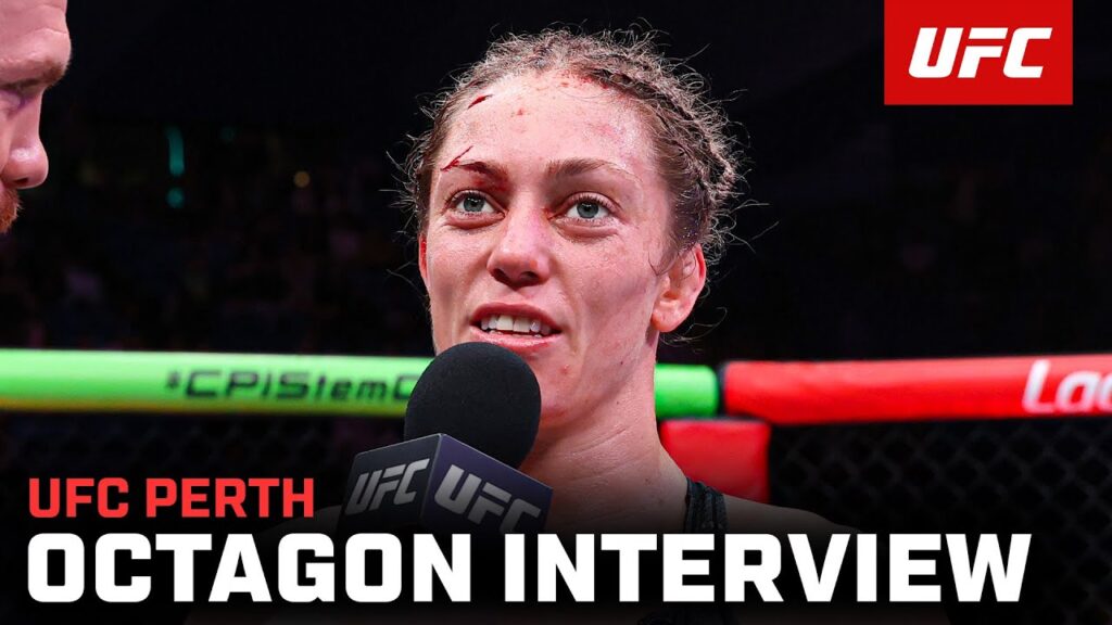 Michelle Montague Octagon Interview | UFC Perth