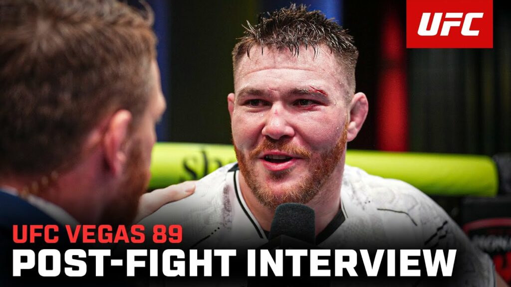 Mick Parkin Post-Fight Interview | UFC Vegas 89