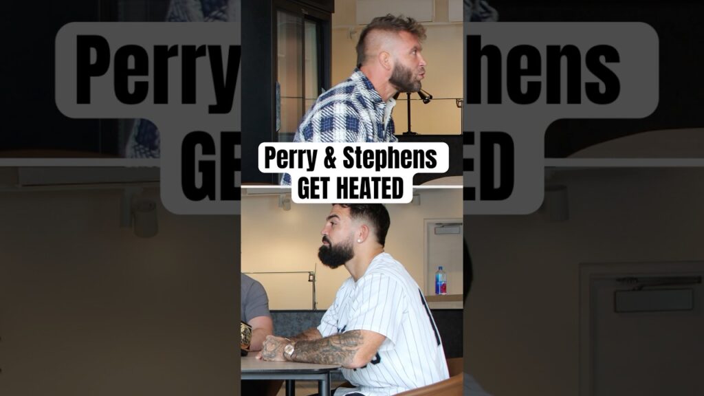Mike Perry and Jeremy Stephens get HEATED