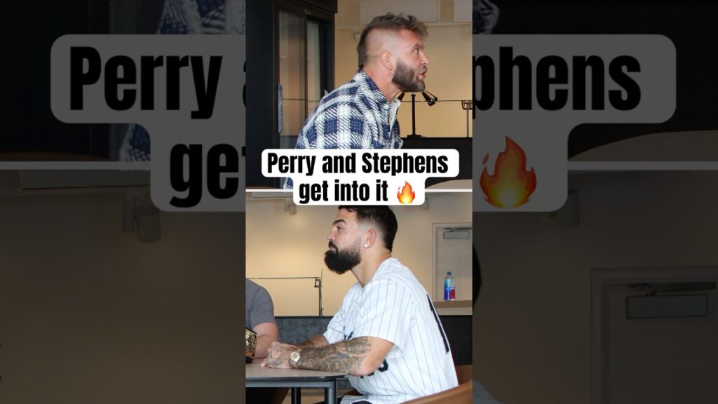 Mike Perry and Jeremy Stephens get heated over an altercation they had