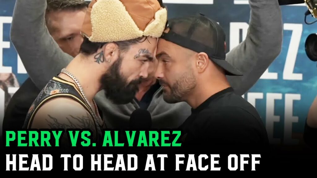Mike Perry vs. Eddie Alvarez Face Off | Press Conference
