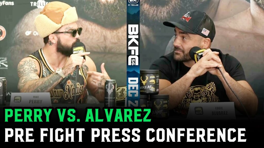 Mike Perry vs. Eddie Alvarez Press Conference: "I’m gonna drown this motherf*****r bro!"