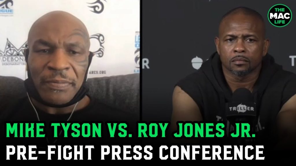 Mike Tyson vs. Roy Jones Jr. Pre-Fight Press Conference Highlights