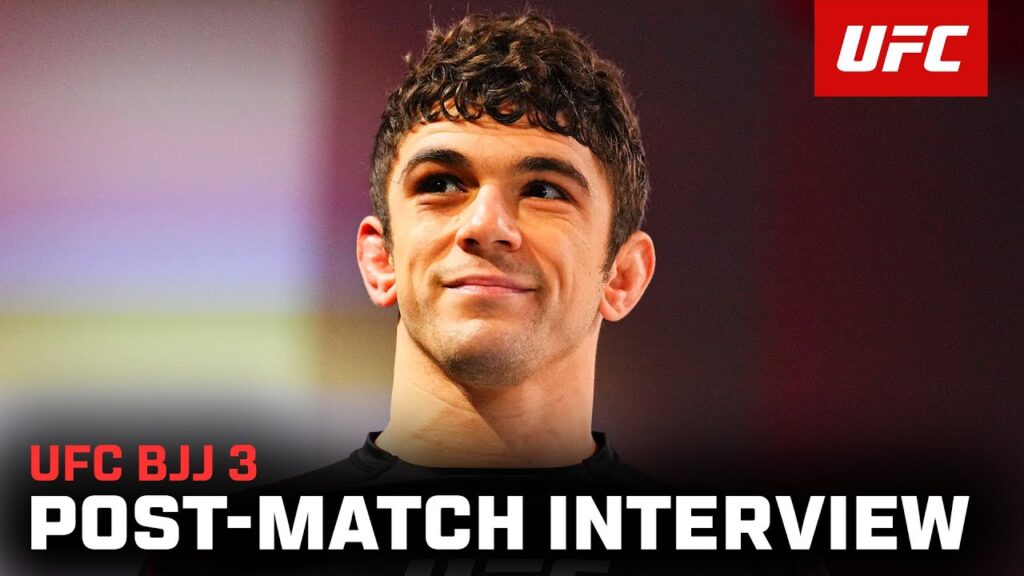 Mikey Musumeci Post-Match Interview | UFC BJJ 3