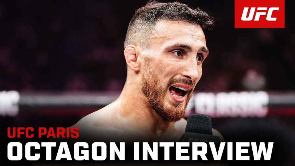 Modestas Bukauskas Octagon Interview | UFC Paris