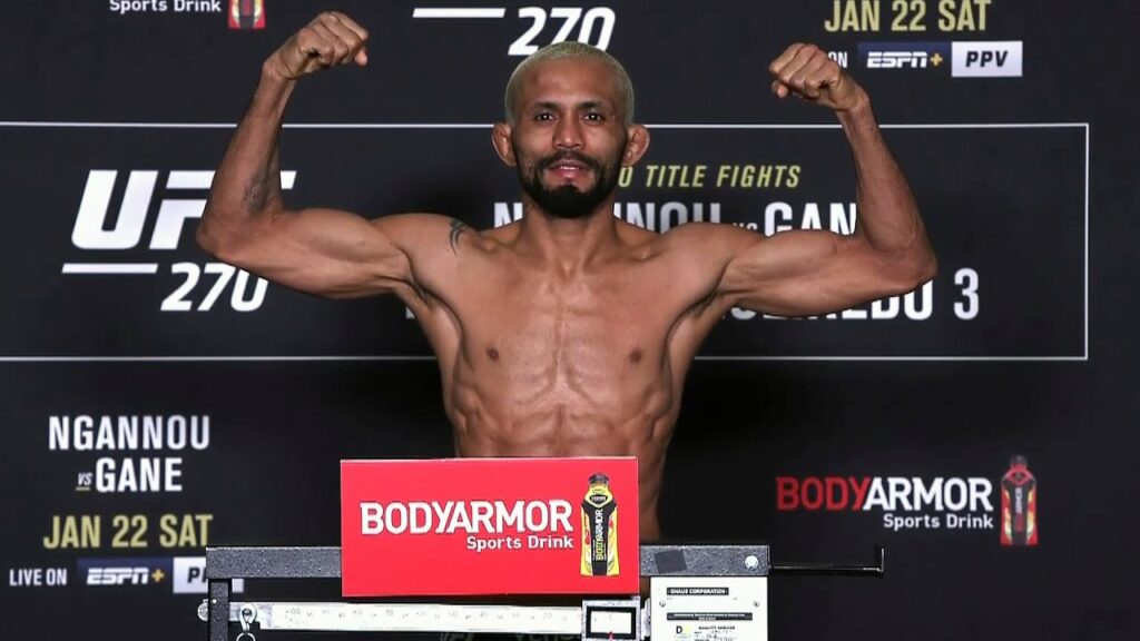Moreno and Figueiredo are First to the Scale at UFC 270 Weigh-In