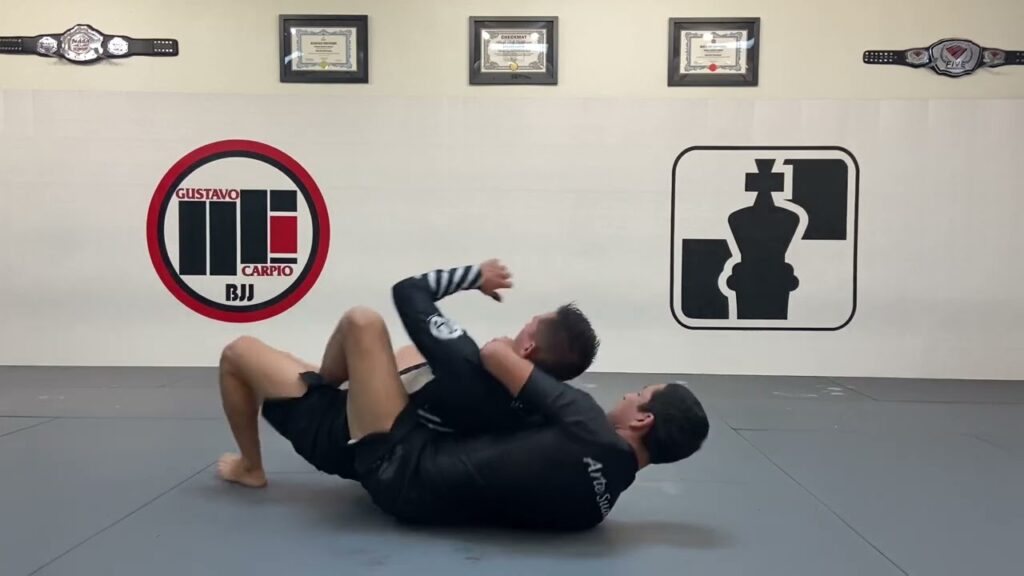 Mount Escape to Butterfly Guard Back Take