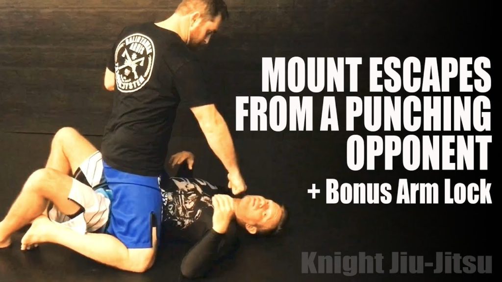 Mount Escapes from A Punching Opponent | Jiu-Jitsu Escapes