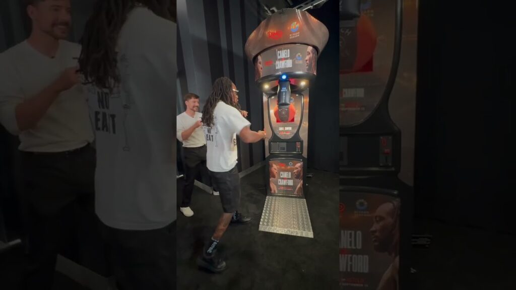 Mr. Beast judges how hard Wiz Khalifa can punch 💥 #canelocrawford