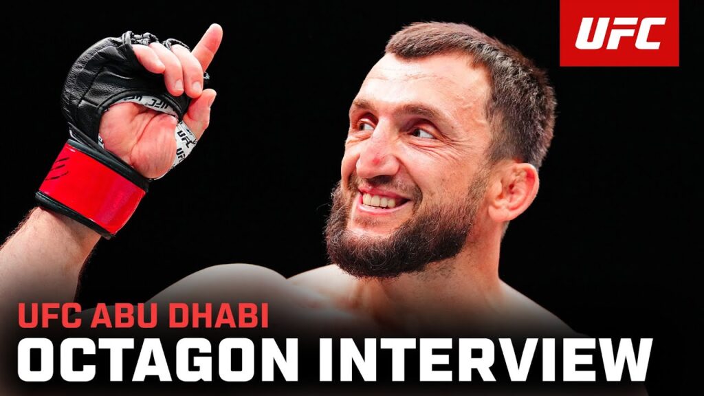 Muslim Salikhov Octagon Interview | UFC Abu Dhabi