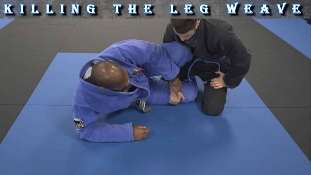 My Most Useful Counter to the Leg Weave in Kneeshield Half Guard