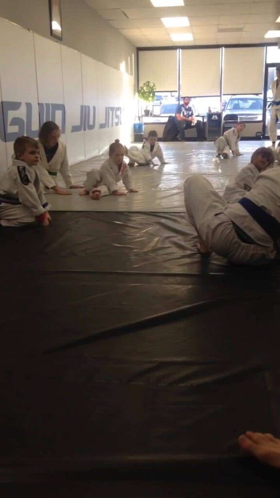 My daughter, freya, first official class