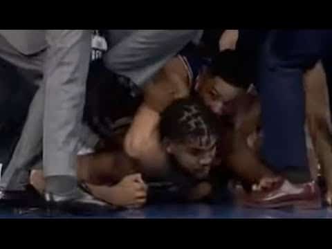 NBA Player Taps Out to Choke Hold (Gracie Breakdown)