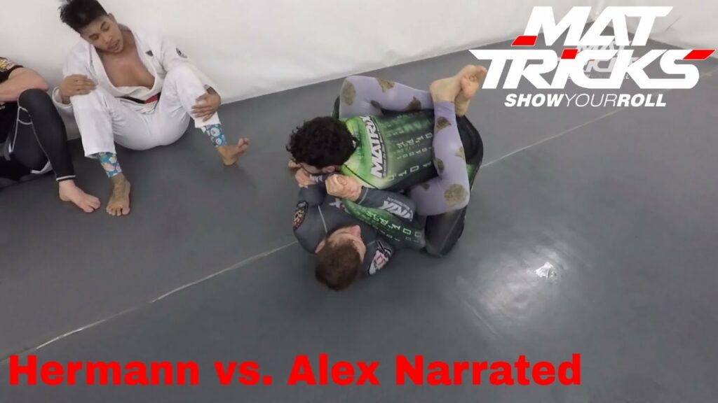 Narrated Jiu Jitsu Roll - Hermann vs Alex