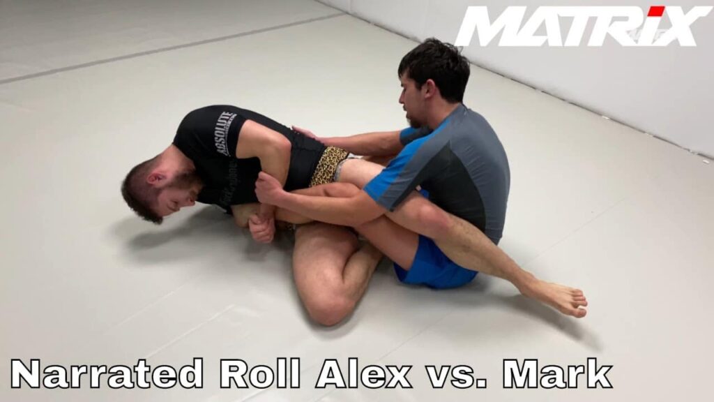 Narrated Jiu Jitsu Sparring Alex vs. Mark - Matrix Jiu Jitsu