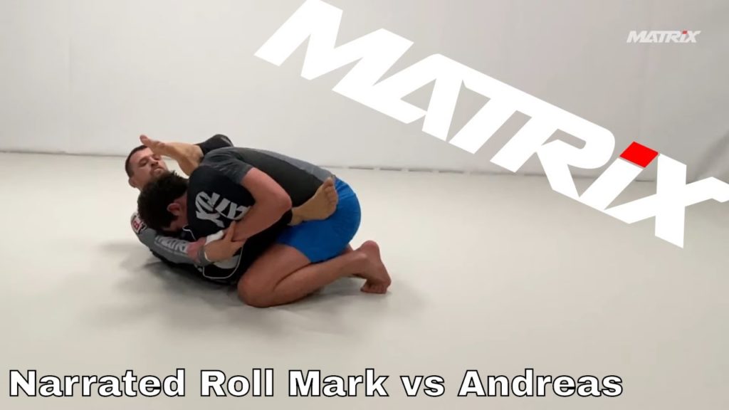 Narrated Jiu Jitsu Sparring, Mark vs Andreas - Matrix Jiu Jitsu