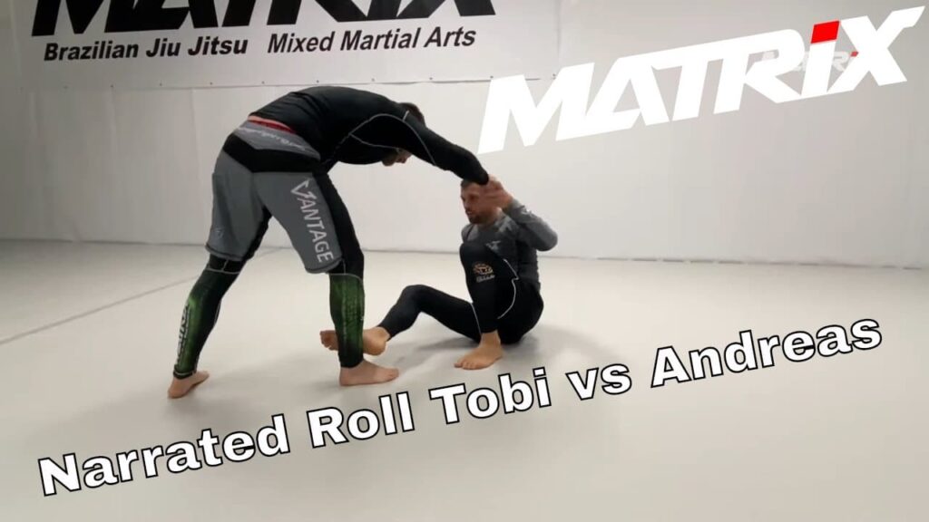 Narrated Jiu Jitsu Sparring, Tobi vs. Andreas - Matrix Jiu Jitsu