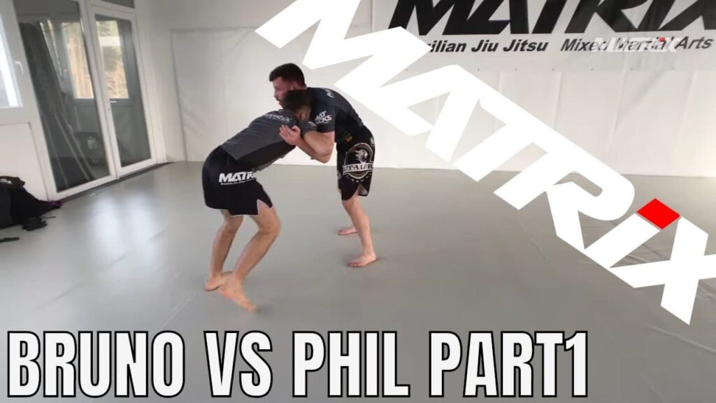 Narrated Roll Bruno vs Phil Part 1 - Matrix Jiu Jitsu