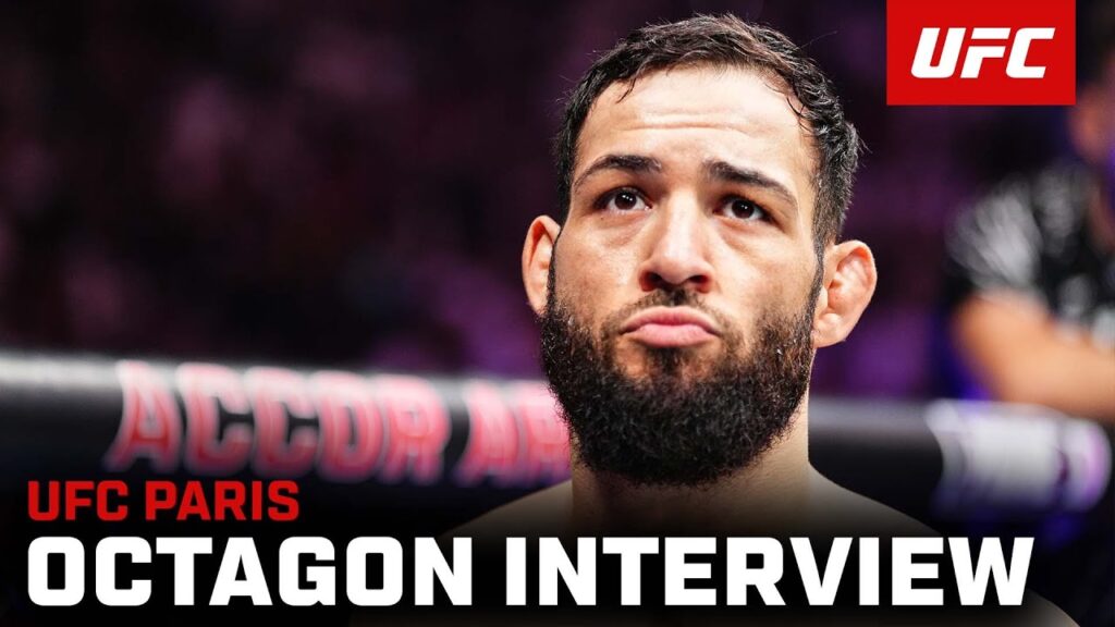 Nassourdine Imavov Octagon Interview | UFC Paris