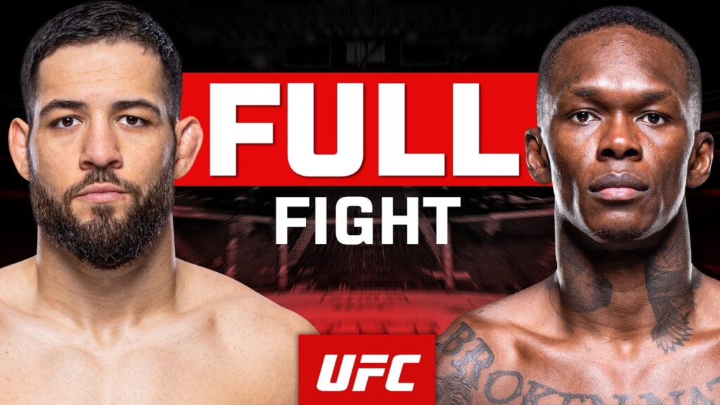 Nassourdine Imavov vs Israel Adesanya | FULL FIGHT | UFC Paris