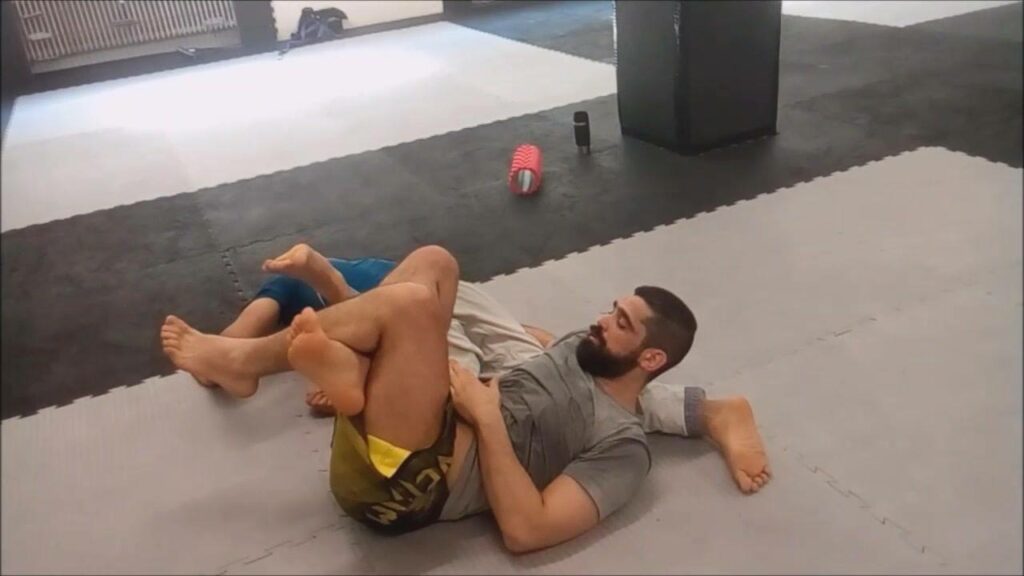 Nasty Spin Leglock by @abelbjj