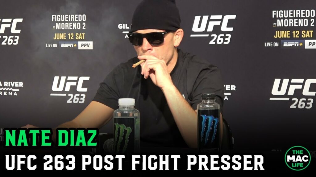 Nate Diaz: 'In the real world, I won that fight' | UFC 263 Post Fight Presser