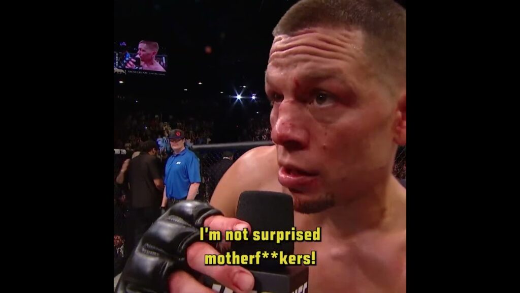 Nate Diaz ladies and gentleman 😂 #ufc