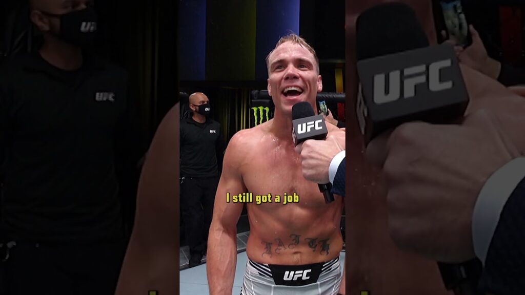 Nate Landwehr is a natural on the mic! 😆 #ufcatlanticcity