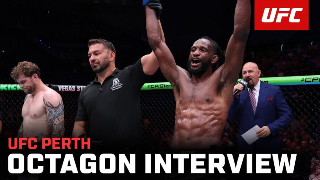 Neil Magny Octagon Interview | UFC Perth