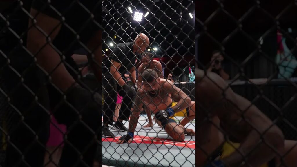 Neil Magny gets the TKO finish 🔥 #ufcvegas108