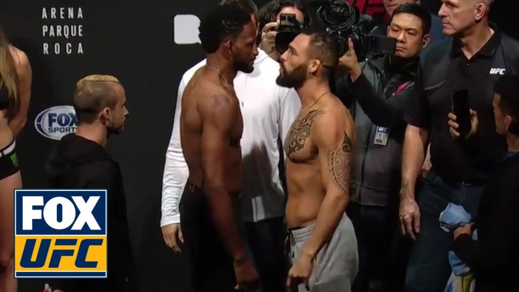 Neil Magny vs Santiago Ponzinibbio | WEIGH-INS | UFC FIGHT NIGHT