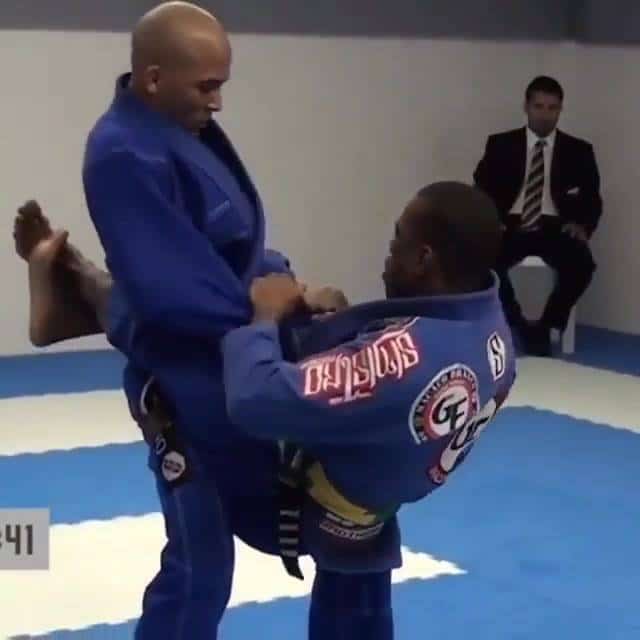 Nice Double Leg from Closed Guard