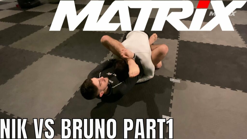 Nik vs. Bruno Narrated Jiu Jitsu Sparring Part1 - Matrix Jiu Jitsu