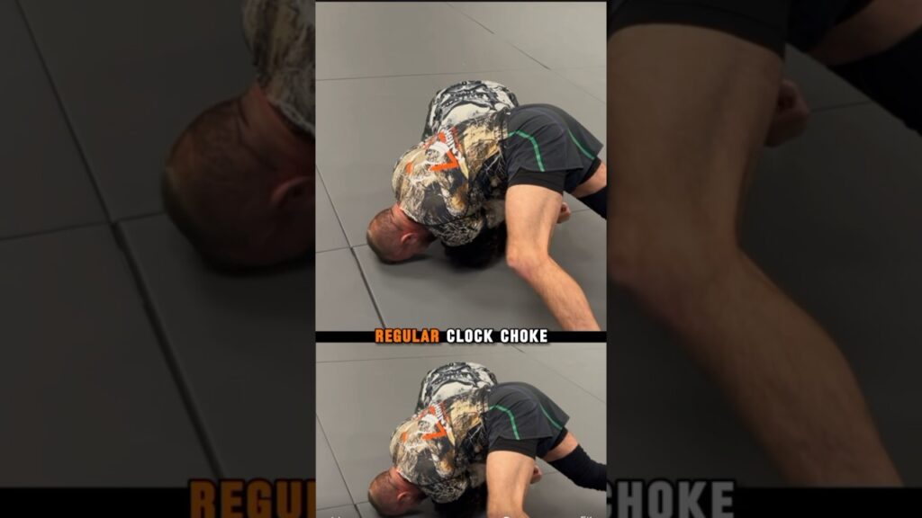 No Gi Clock Choke?…