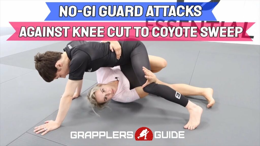 No-Gi Guard Attacks Course - Half Guard - Against Knee Cut To Coyote Sweep by Ffion Davies