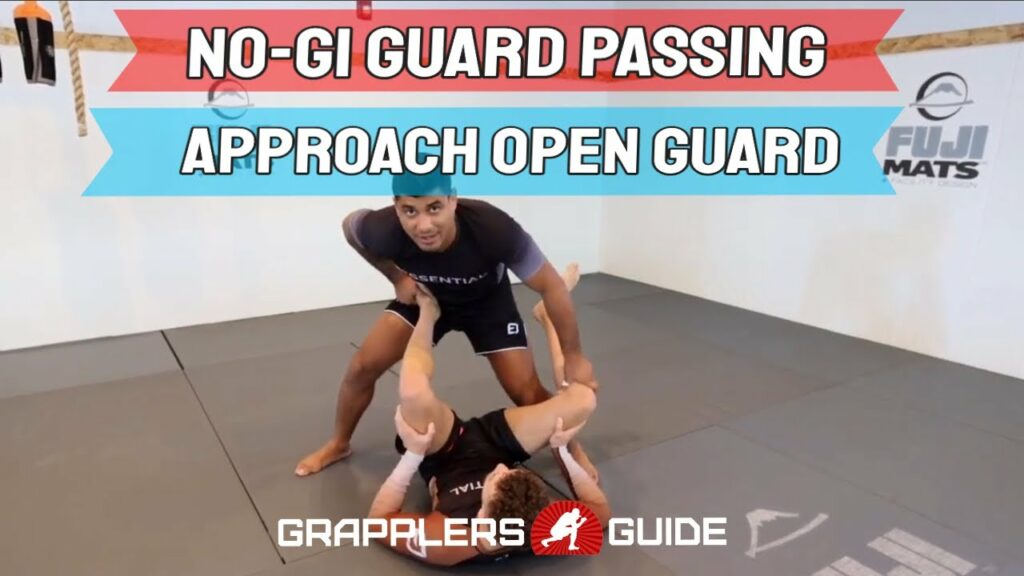 No-Gi Guard Passing Concepts Course - Approaching Open Guard With Strong Leg Frames by JT Torres