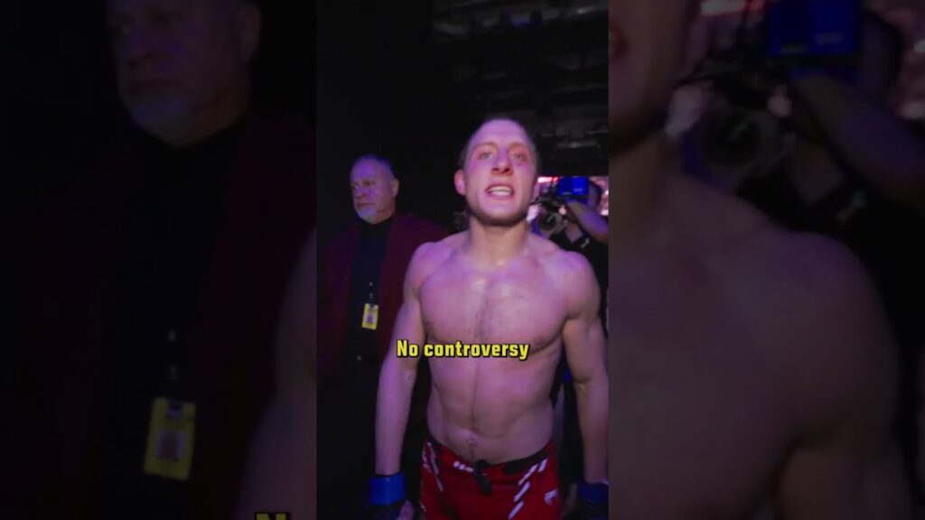 No controversy this time from Paddy 'The Baddy' 😤 #UFC296