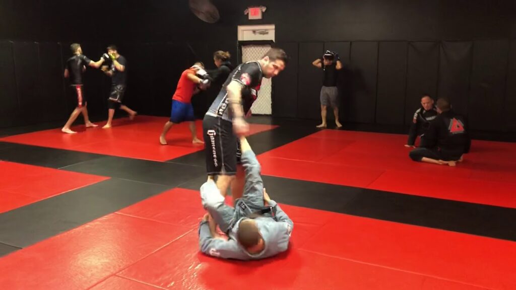 NoGi or MMA Leg Drag vs De La Riva