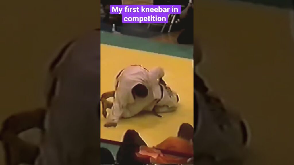 North-south to reverse mount to kneebar as a purple belt, leglocking in 1999 before it was cool.