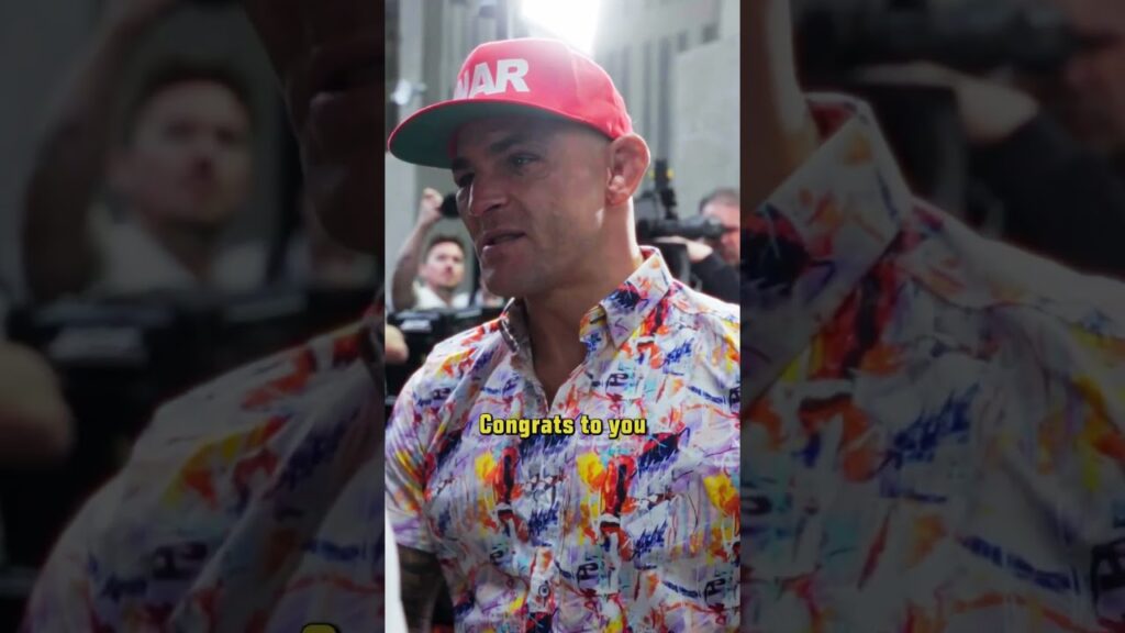 Nothing but respect after battle like that! π«‘ #ufc302