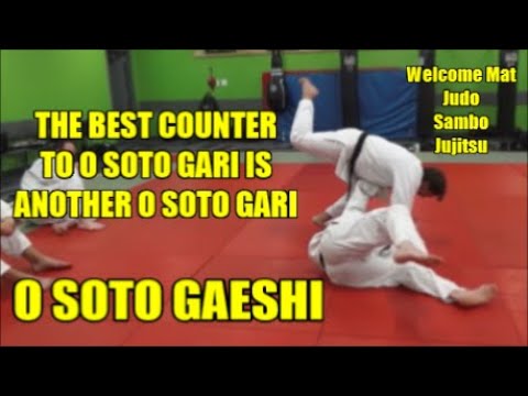 O SOTO GAESHI  The best way to counter O Soto Gari with with O Soto Gari.