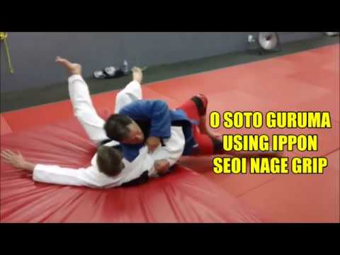 O SOTO GURUMA USING IPPON SEOI NAGE GRIP with Gregg Humphreys