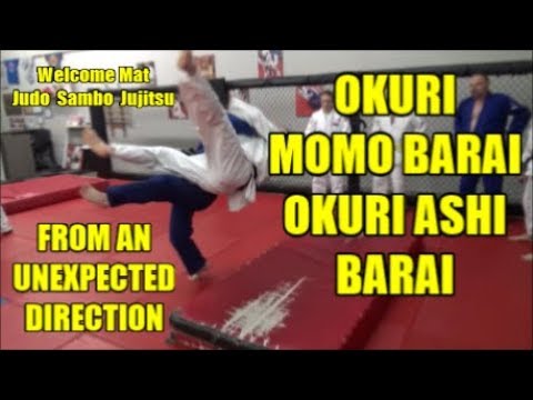 OKURI MOMO BARAI FROM AN UNEXPECTED POSITION