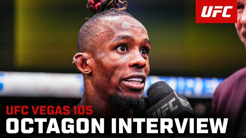 Ode Osbourne Octagon Interview | UFC Vegas 105