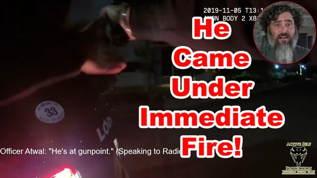 Officer Fights Off Rifle-Wielding Assailant