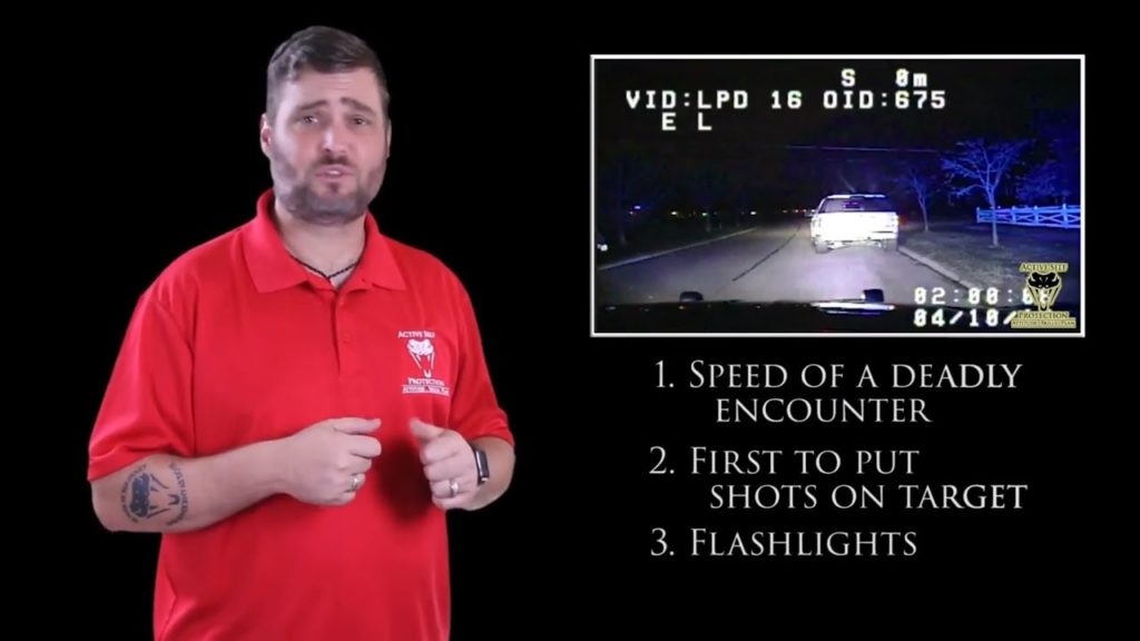 Officer Responds Quickly To Initiative Deficit | Active Self Protection