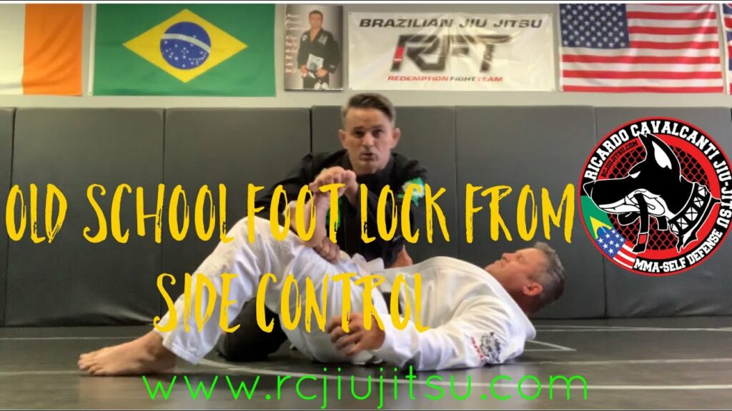 Old School Foot lock from side control