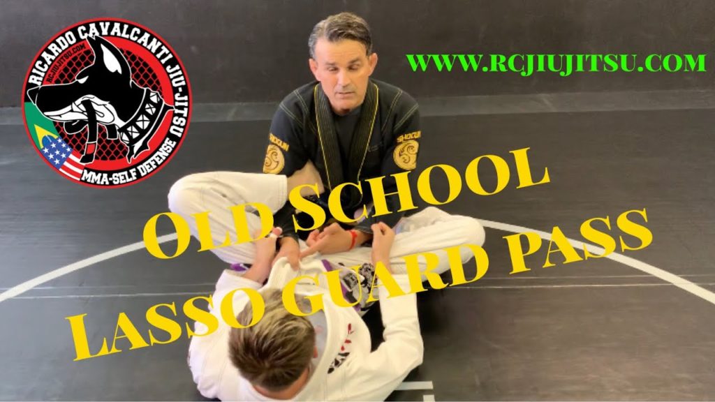 Old school lasso guard pass