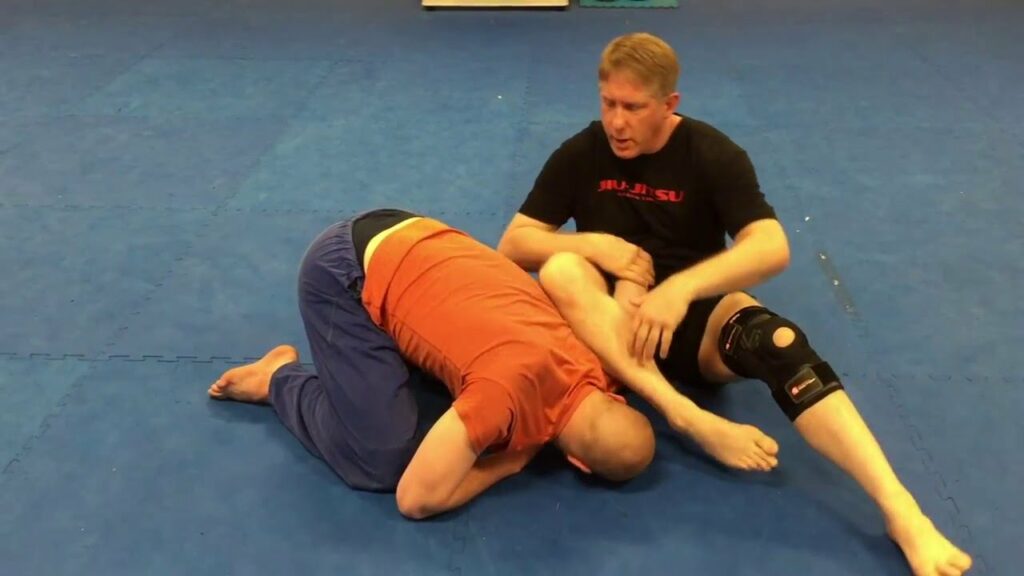 Omoplata from Bottom Side Control